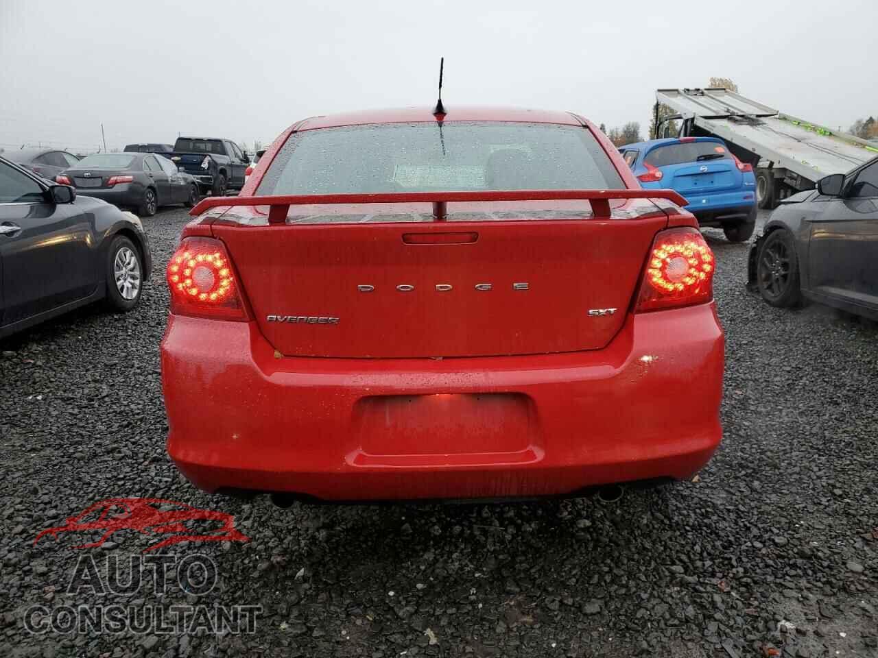 DODGE AVENGER 2012 - 1C3CDZEG2CN194361