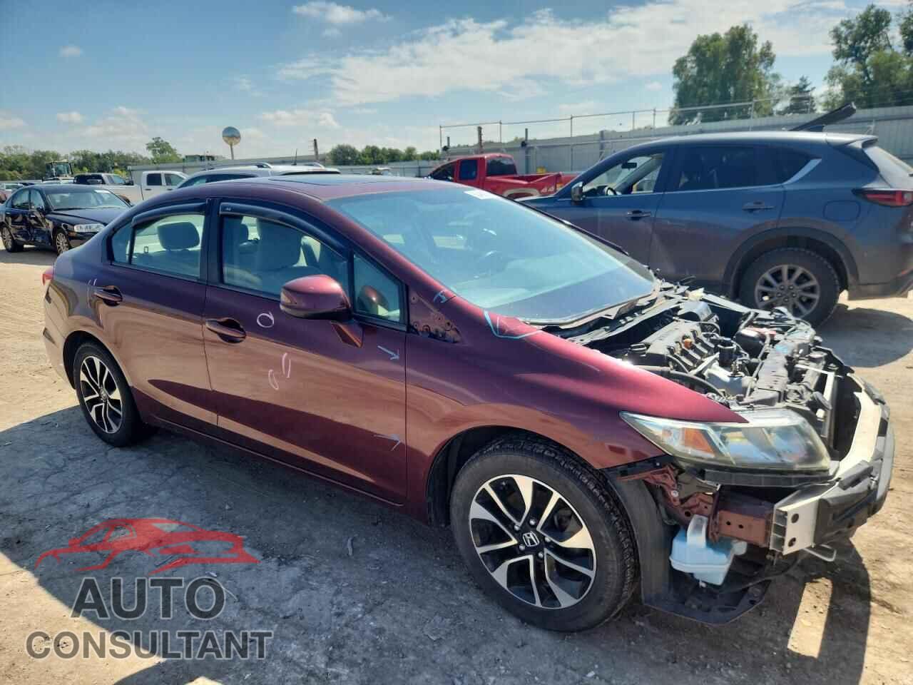 HONDA CIVIC 2013 - 2HGFB2F8XDH538639