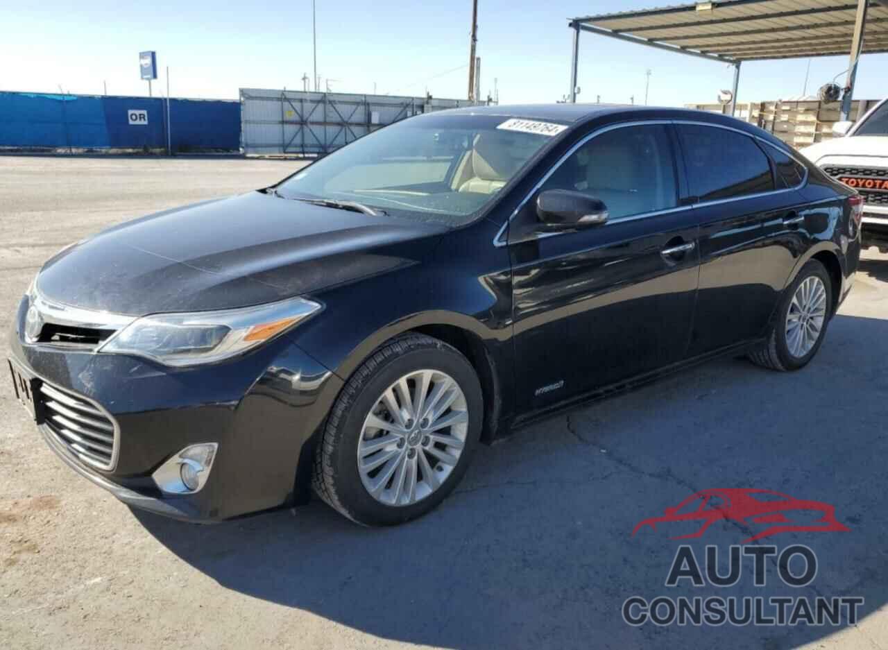 TOYOTA AVALON 2013 - 4T1BD1EB5DU002804