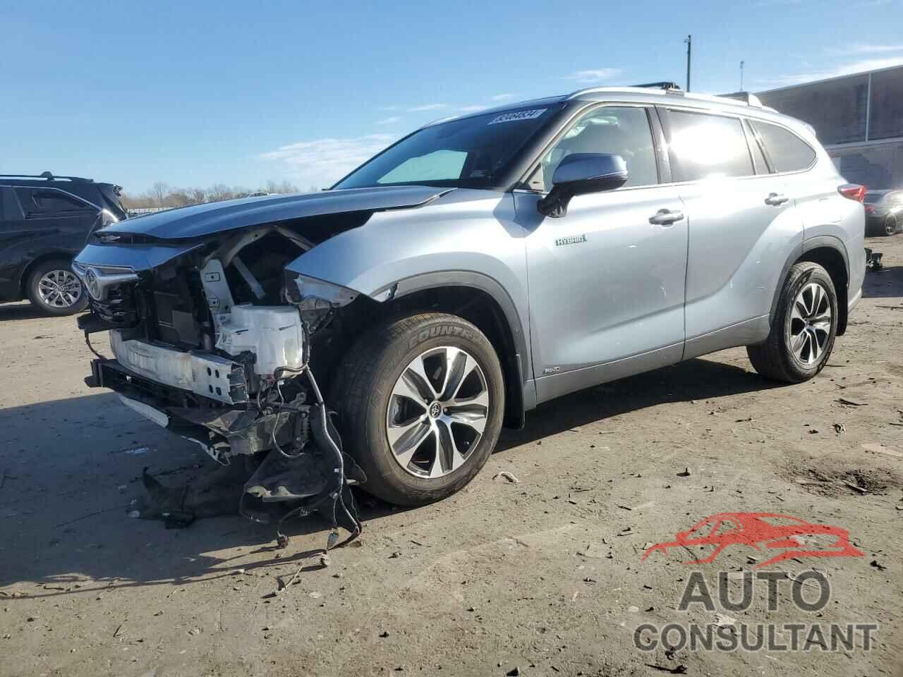 TOYOTA HIGHLANDER 2021 - 5TDGBRCH0MS056649