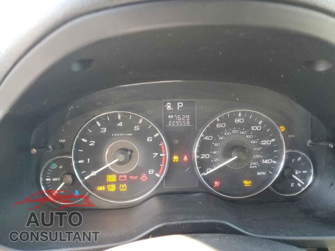 SUBARU OUTBACK 2011 - 4S4BRBCC1B3312003