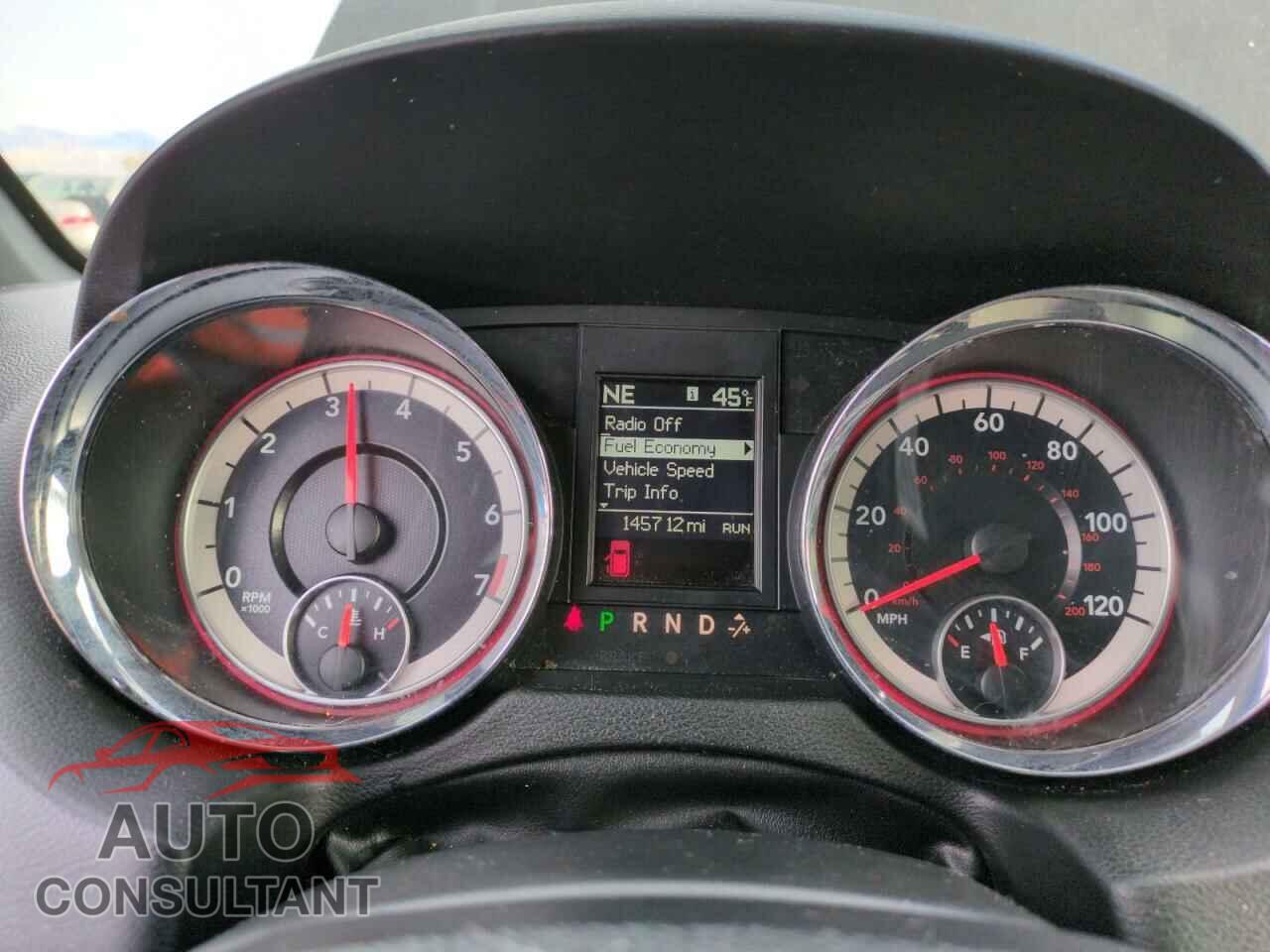 DODGE CARAVAN 2016 - 2C4RDGEG1GR319451