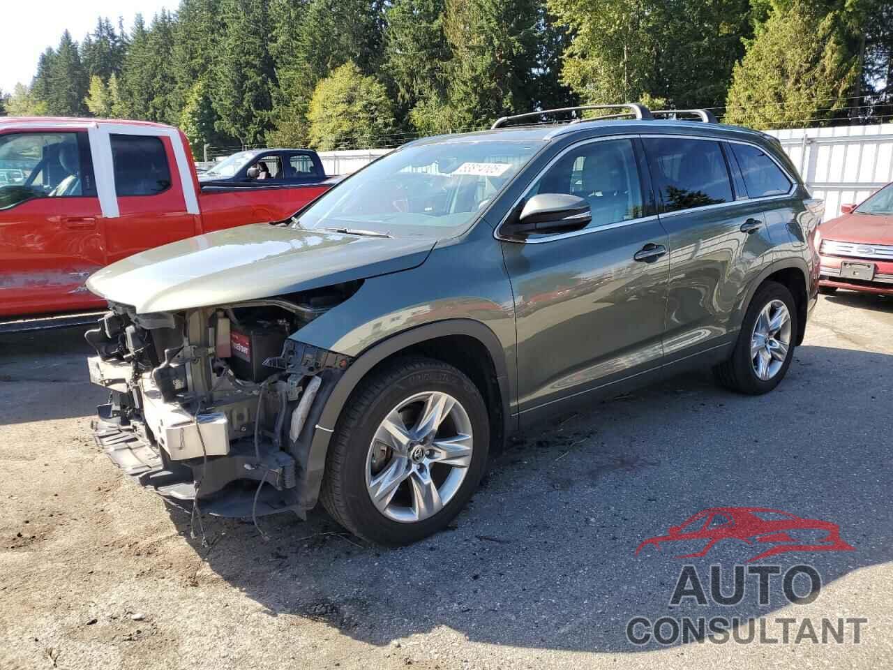 TOYOTA HIGHLANDER 2016 - 5TDDKRFH6GS261864