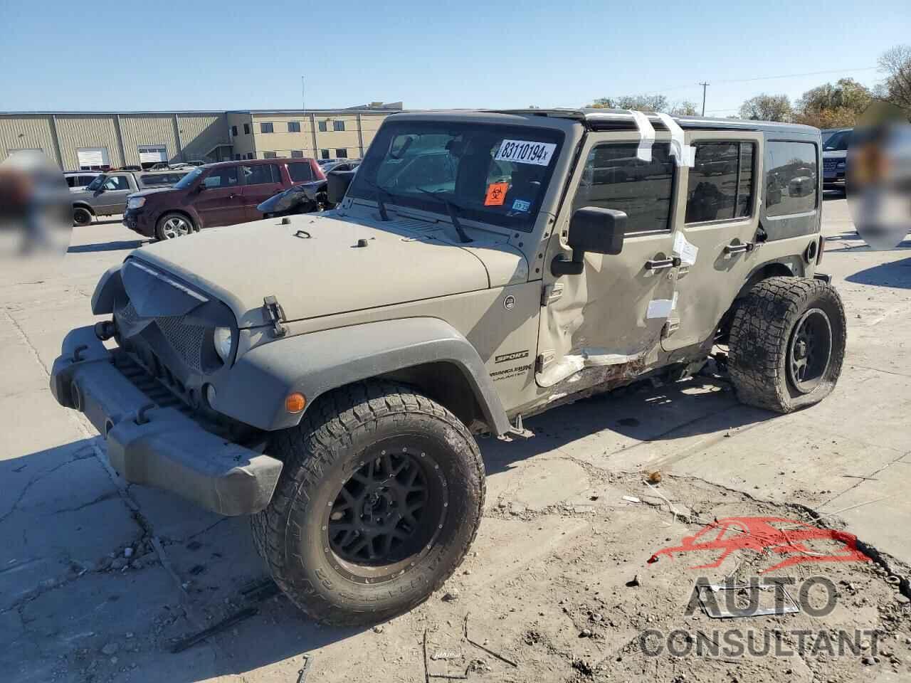 JEEP WRANGLER 2018 - 1C4BJWDG2JL805028