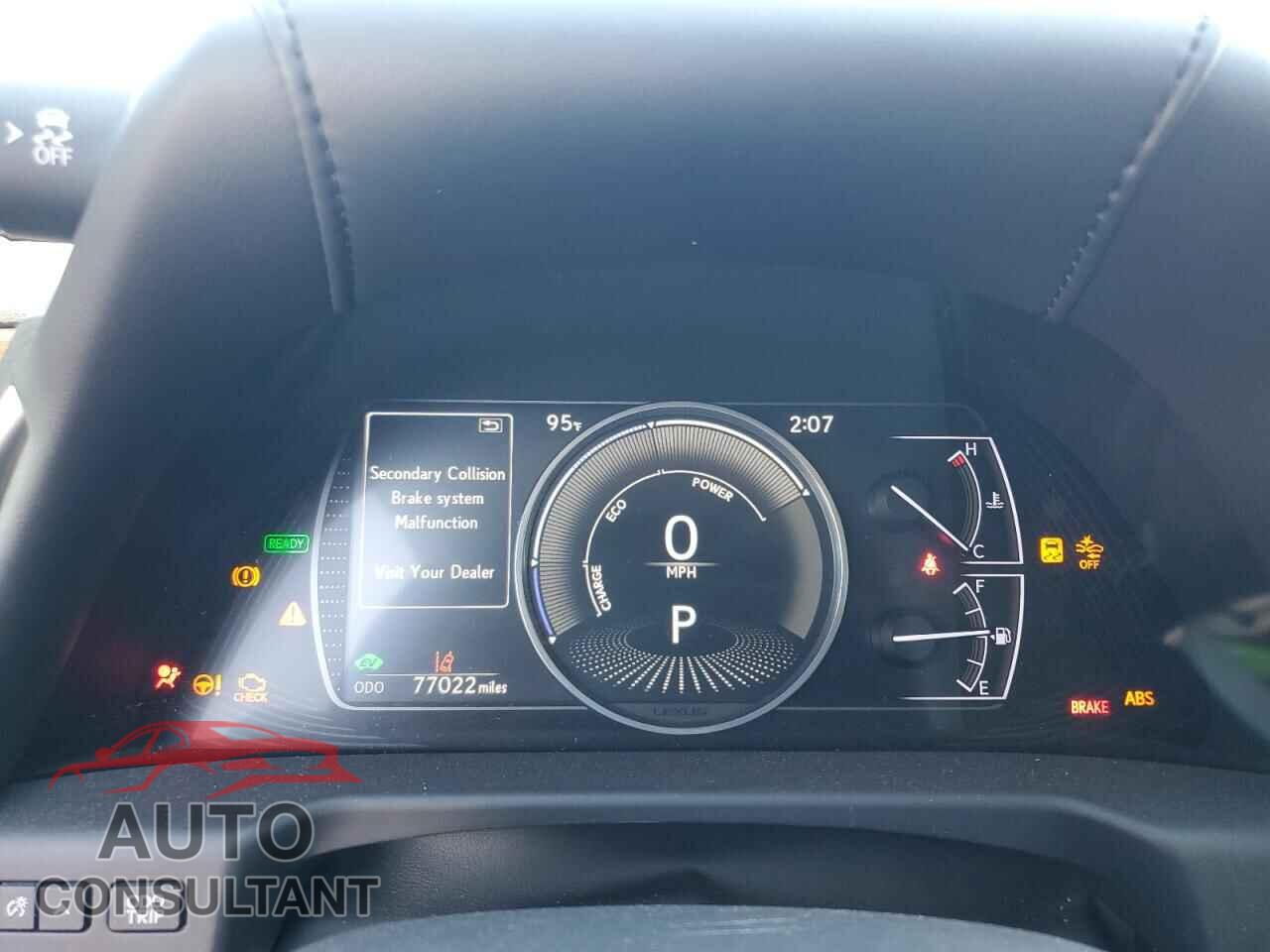 LEXUS ES300 2019 - JTHB21B14K2013077