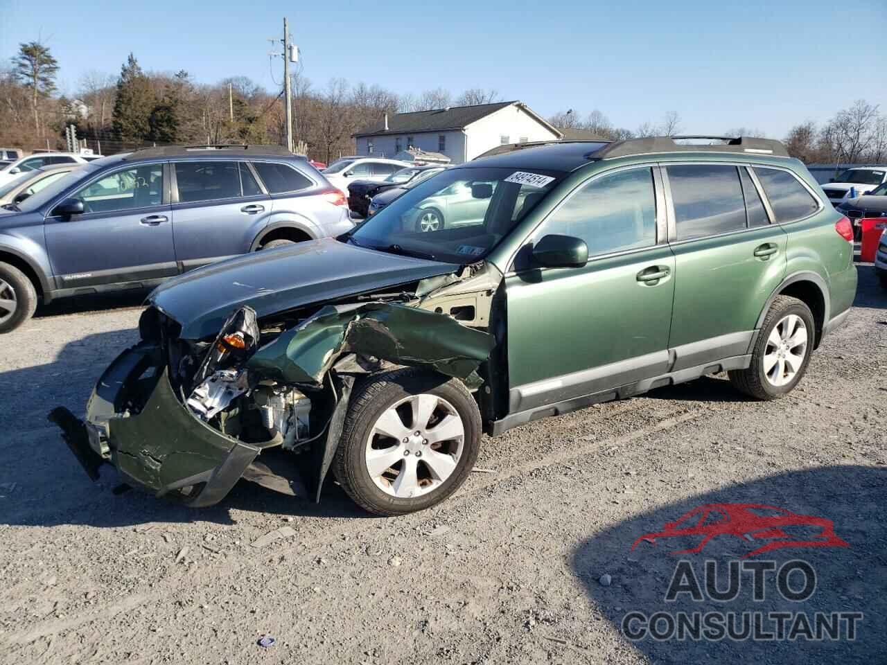 SUBARU OUTBACK 2011 - 4S4BRBKC0B3344507