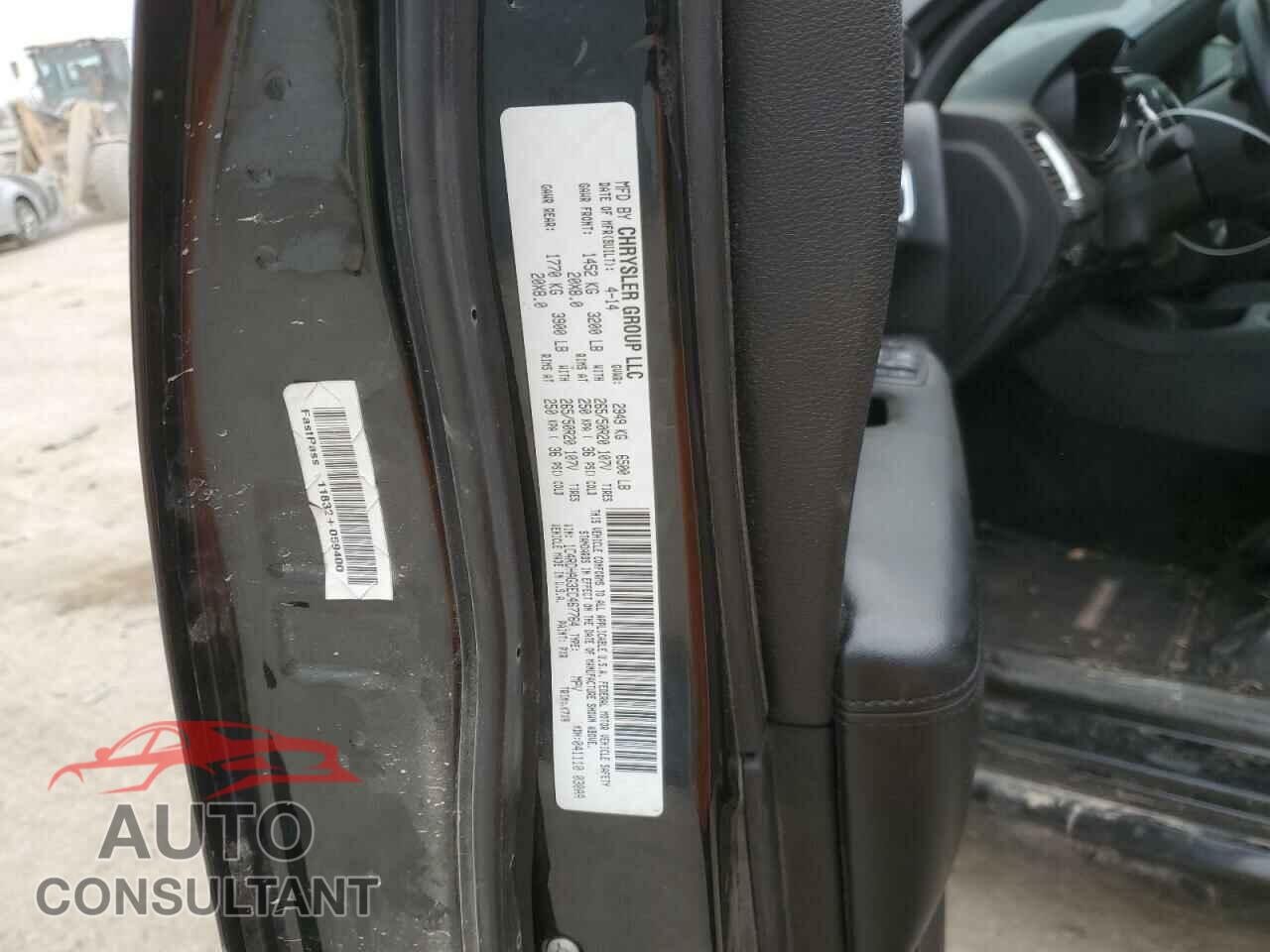 DODGE DURANGO 2014 - 1C4RDHAG3EC467764