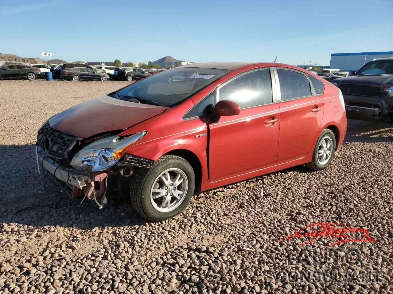 TOYOTA PRIUS 2010 - JTDKN3DU5A0012851