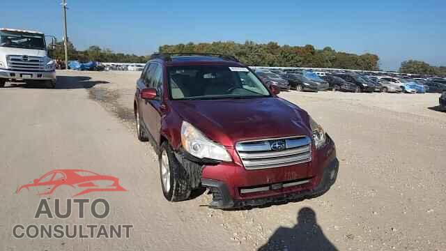 SUBARU OUTBACK 2014 - 4S4BRCDC2E3250930