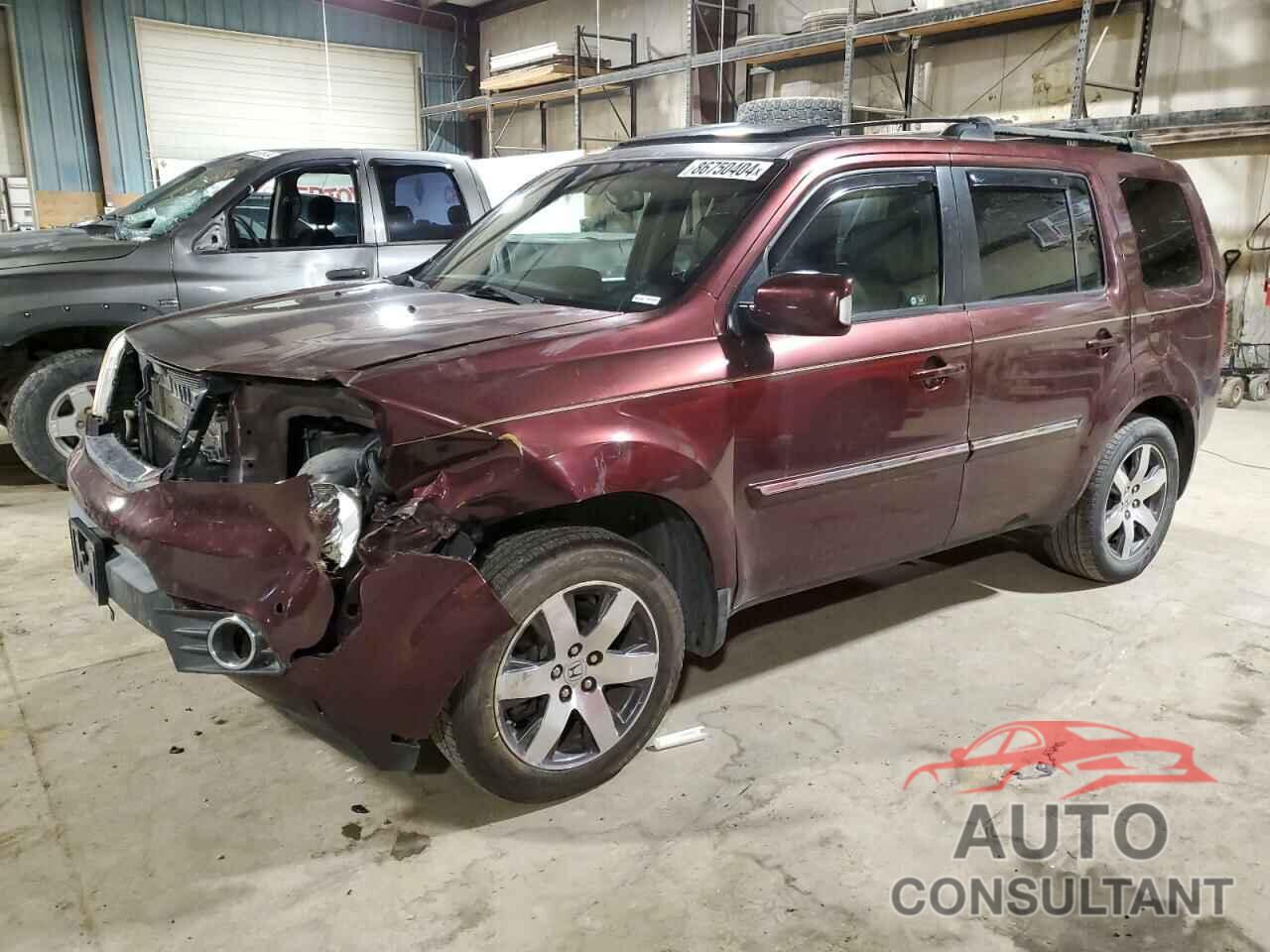 HONDA PILOT 2012 - 5FNYF3H92CB017460