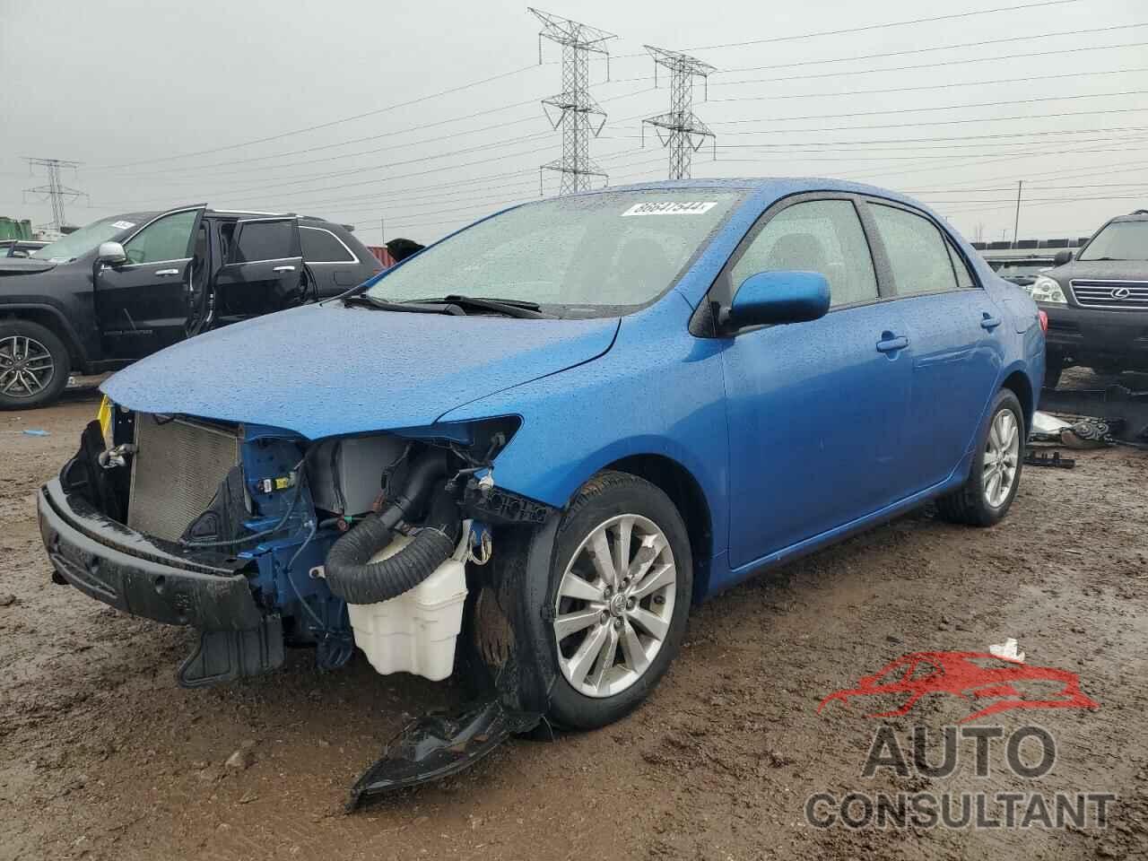 TOYOTA COROLLA 2009 - 2T1BU40E99C145797