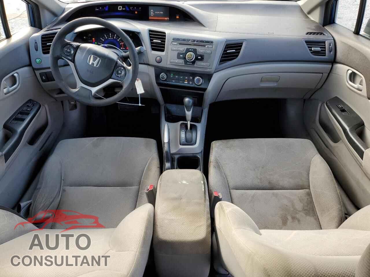 HONDA CIVIC 2012 - 19XFB2F52CE315400
