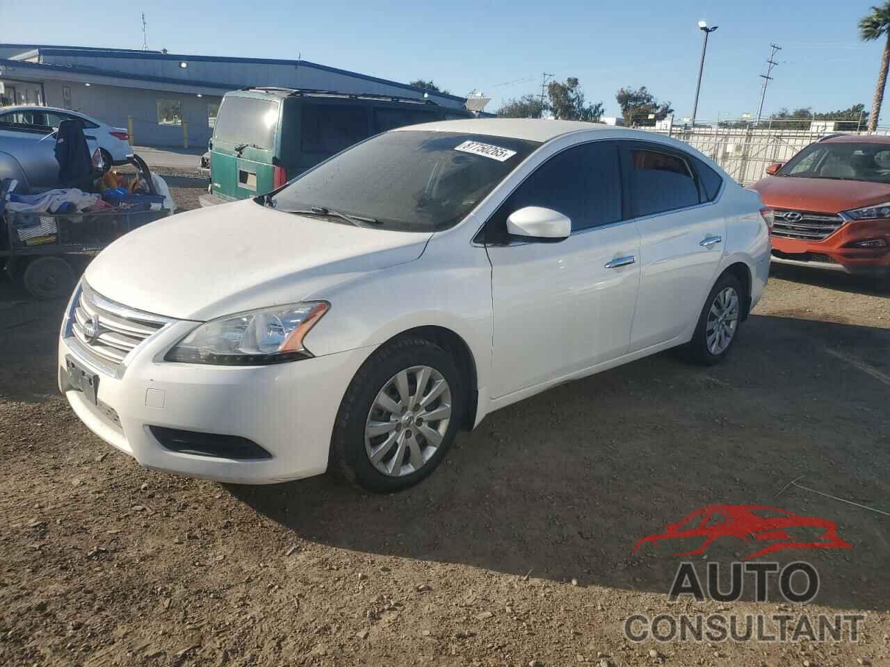 NISSAN SENTRA 2013 - 3N1AB7AP8DL787861