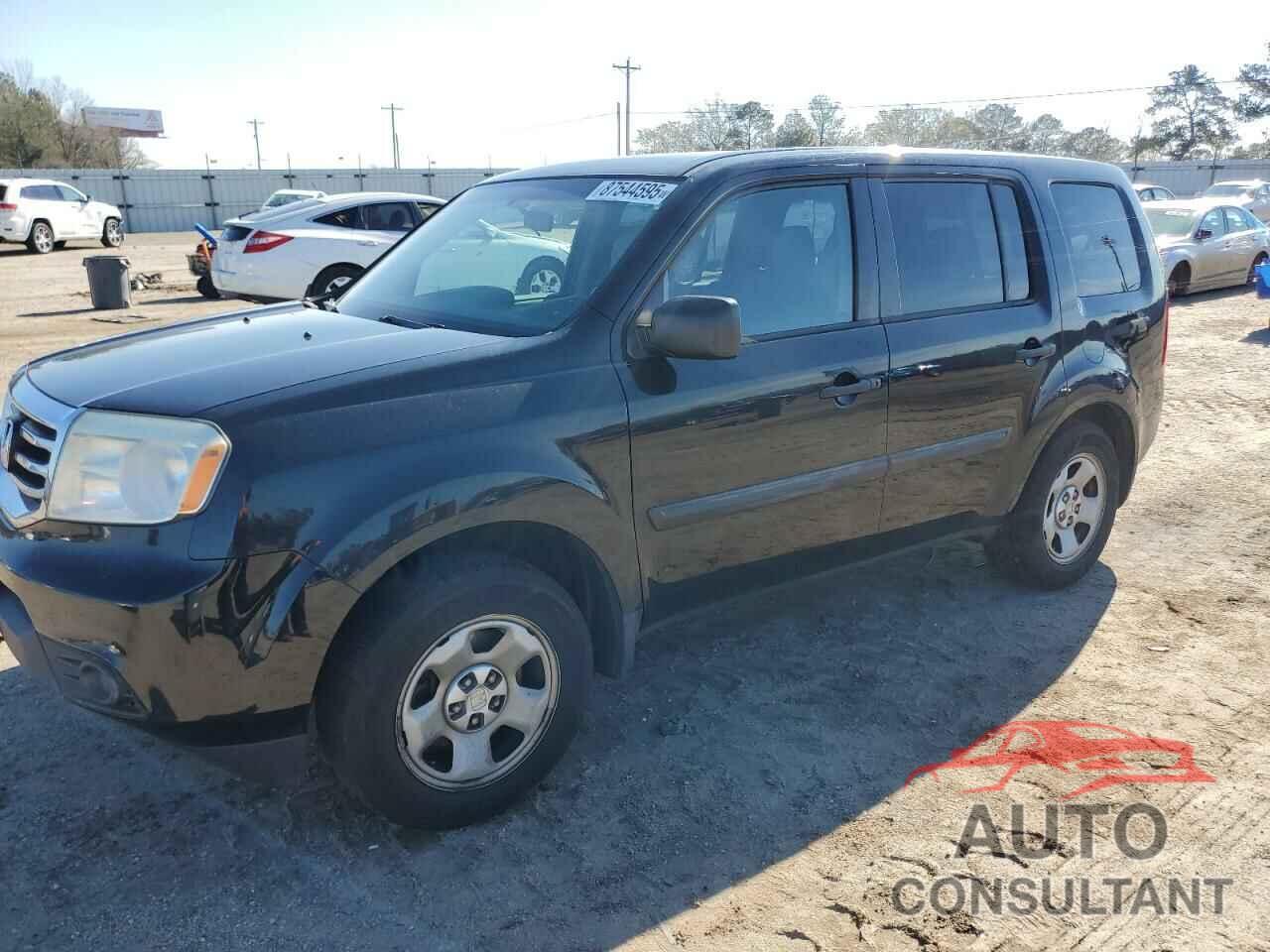 HONDA PILOT 2013 - 5FNYF4H22DB077975