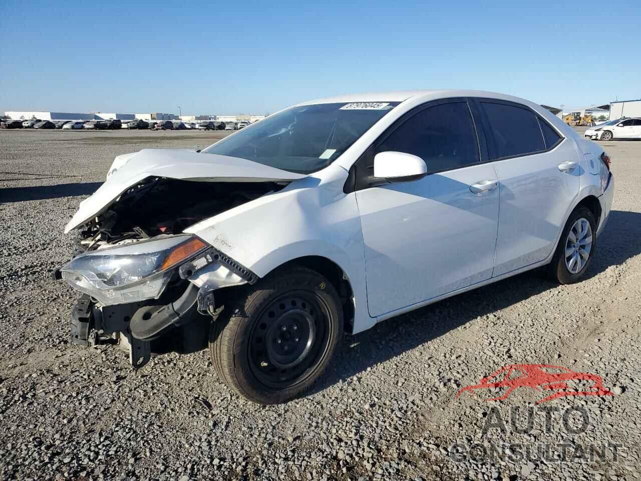 TOYOTA COROLLA 2016 - 5YFBURHE2GP539267