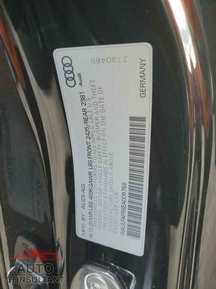 AUDI A5 2014 - WAULFAFR8EA009759