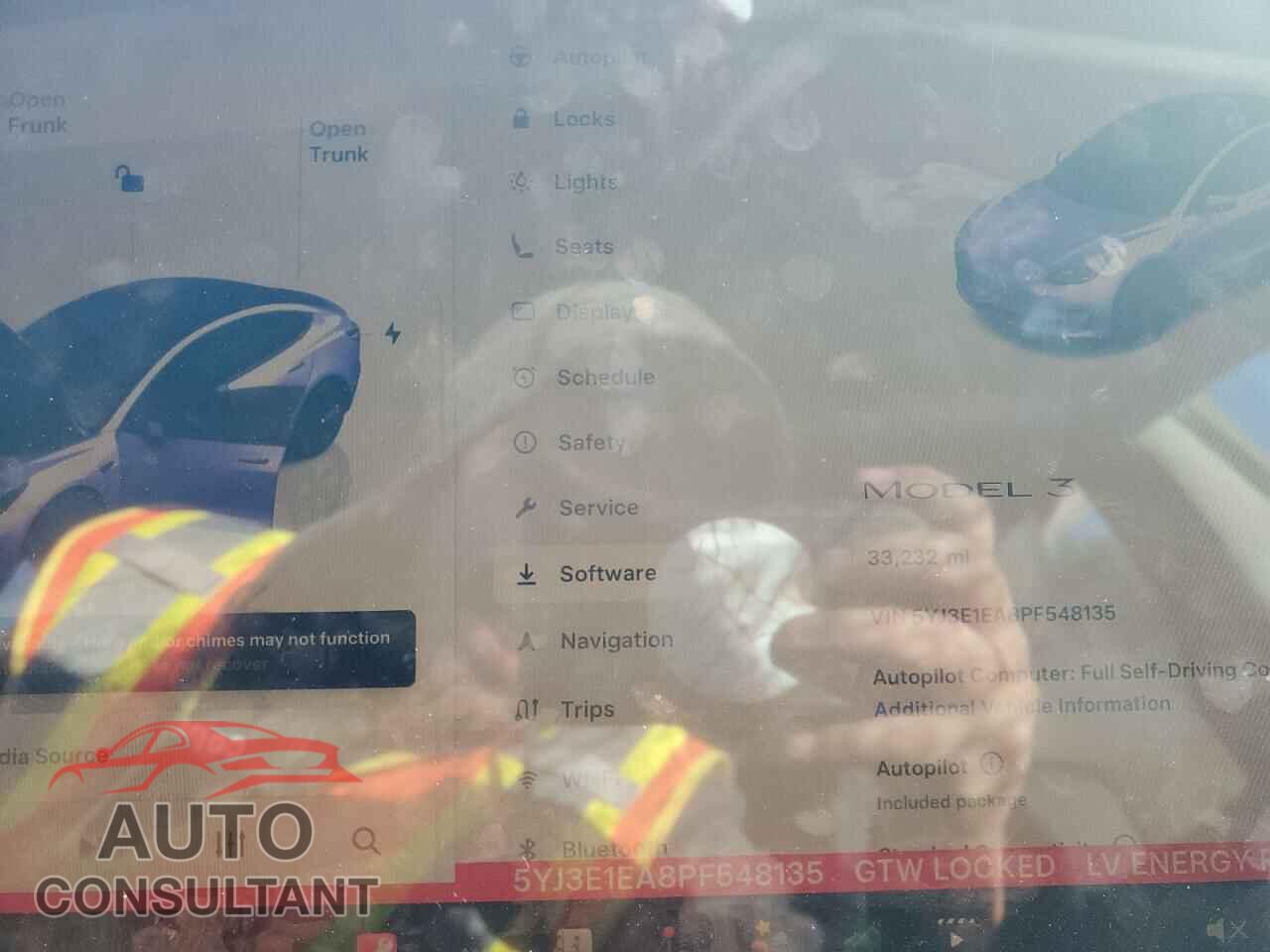 TESLA MODEL 3 2023 - 5YJ3E1EA8PF548135