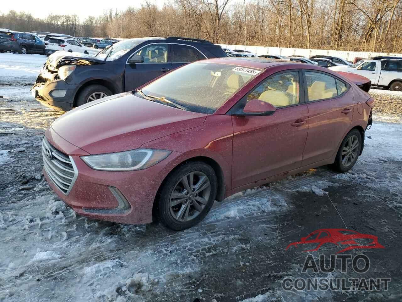 HYUNDAI ELANTRA 2018 - 5NPD84LF8JH358422