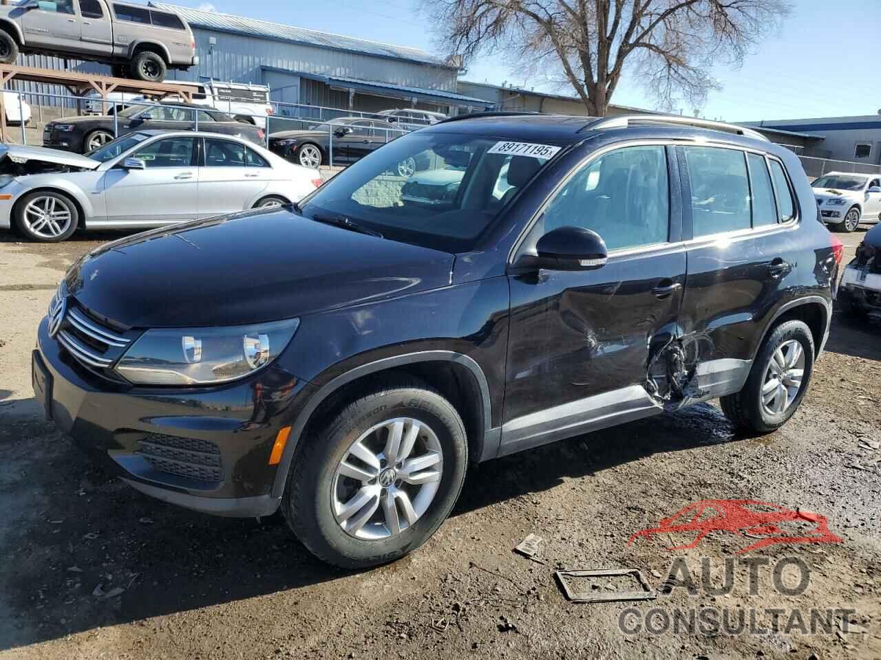 VOLKSWAGEN TIGUAN 2016 - WVGAV7AX7GW602052