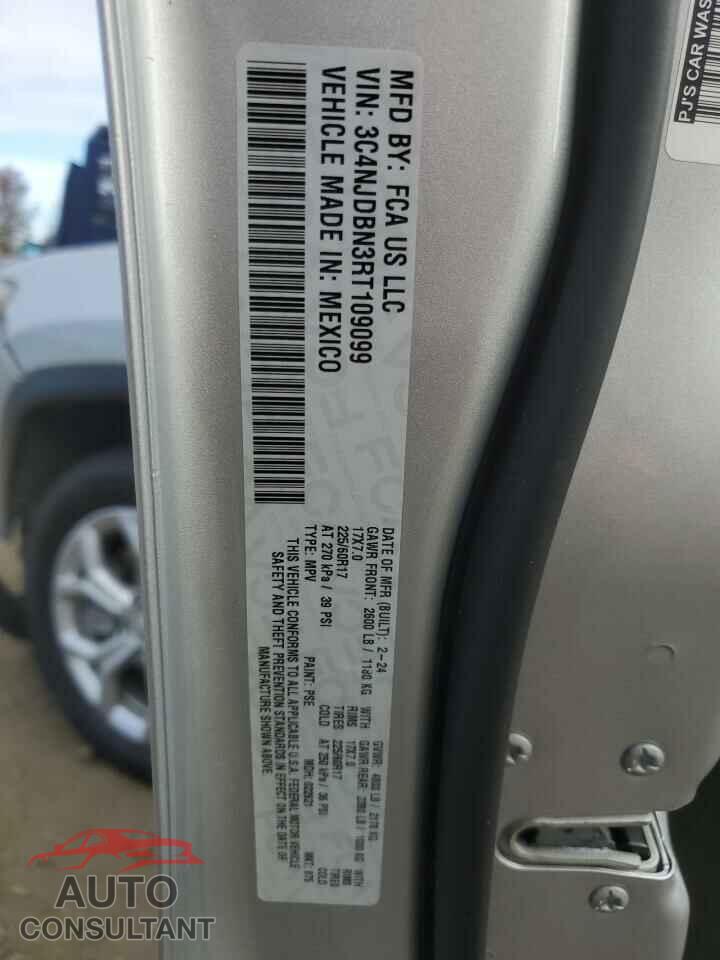 JEEP COMPASS 2024 - 3C4NJDBN3RT109099