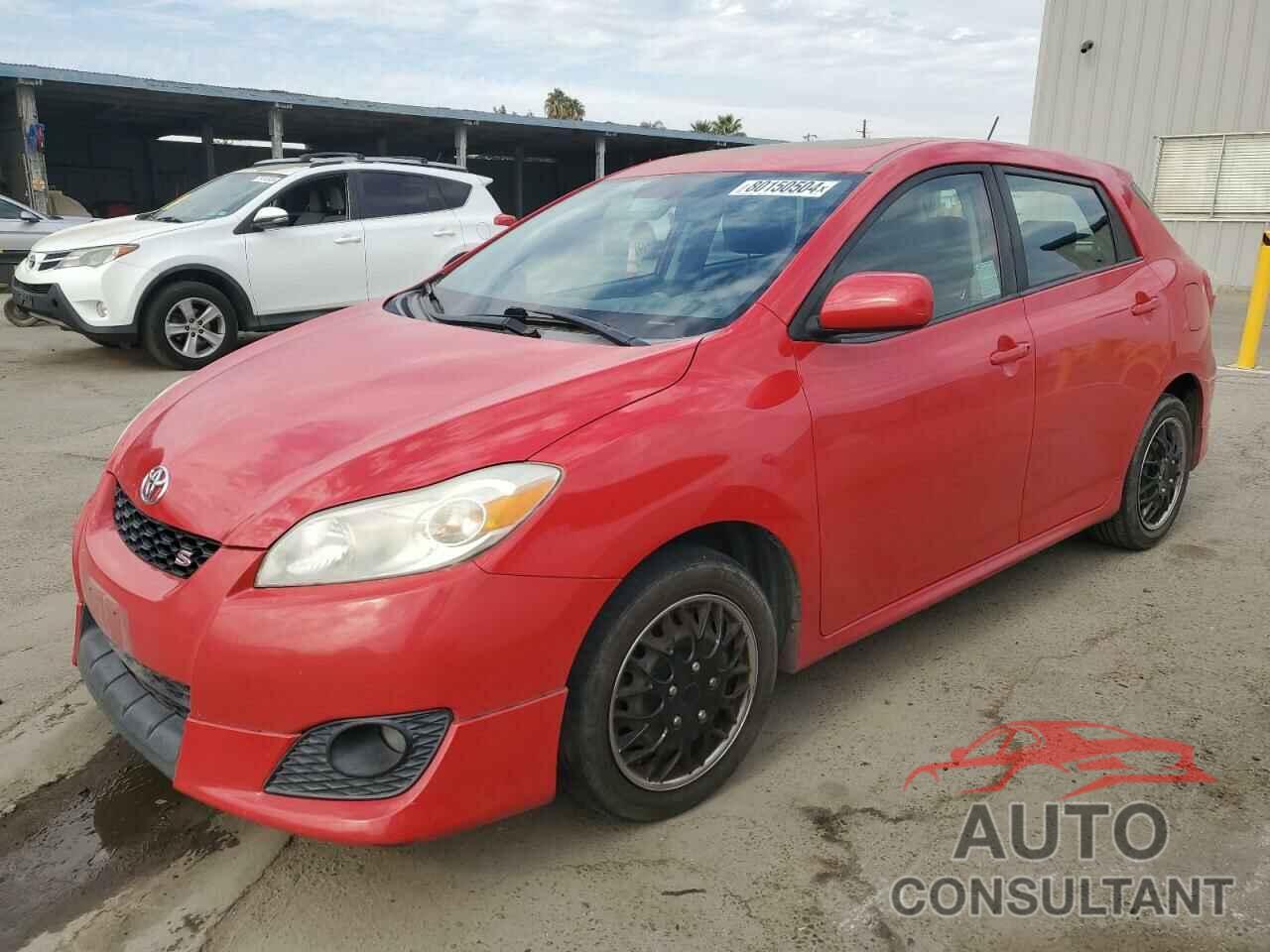 TOYOTA COROLLA 2009 - 2T1KE40E99C022210