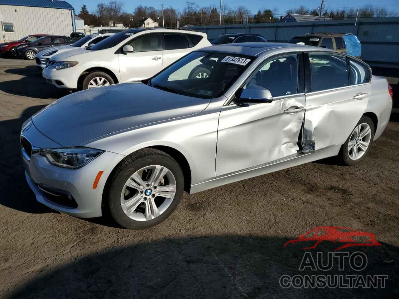 BMW 3 SERIES 2017 - WBA8D9G32HNU66567