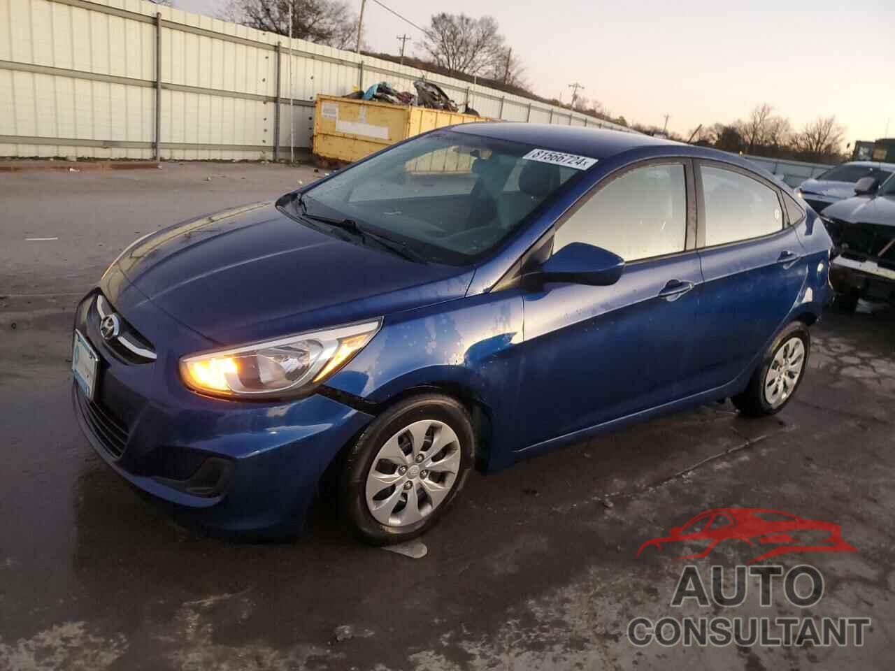 HYUNDAI ACCENT 2016 - KMHCT4AE9GU095095