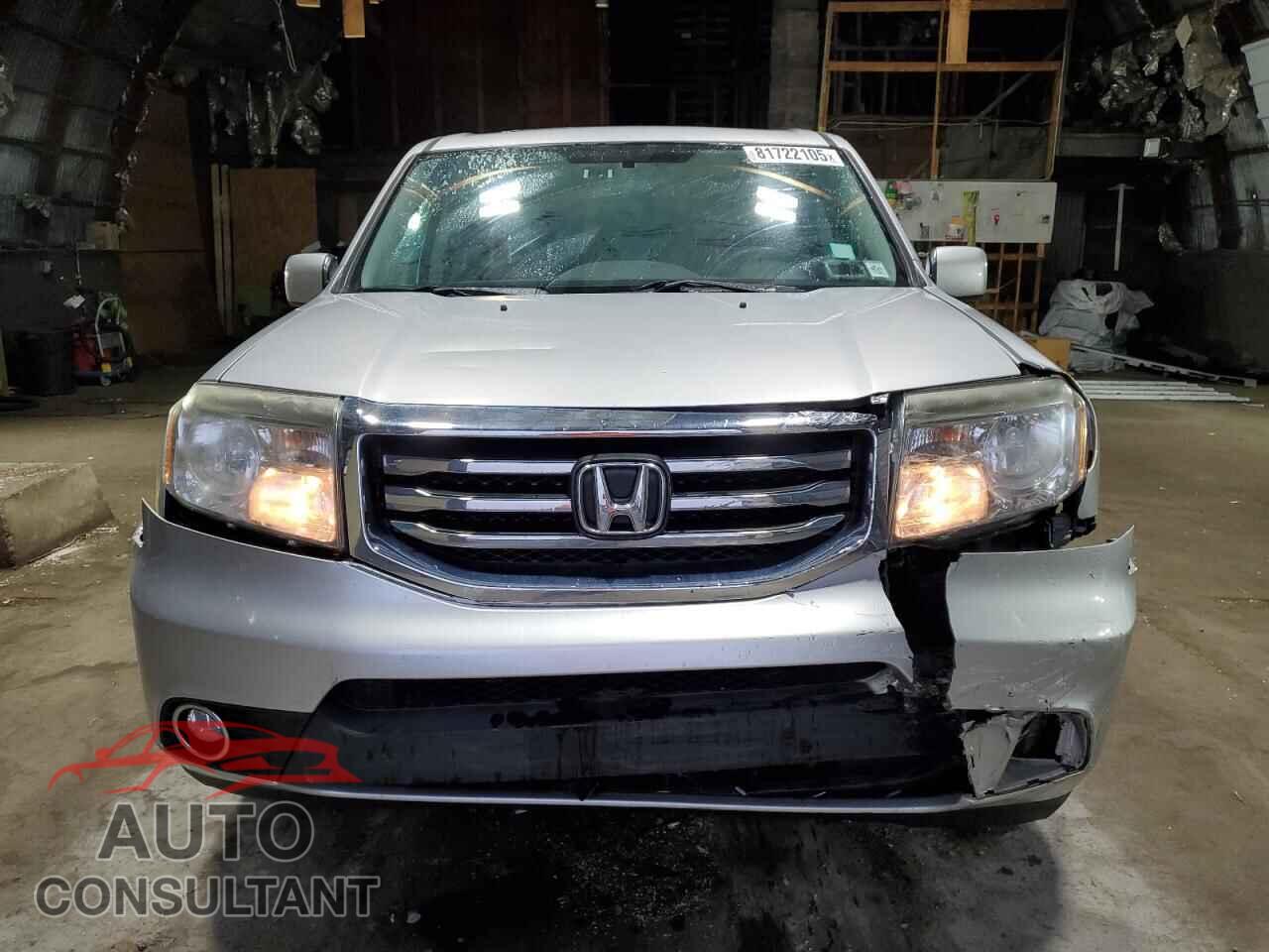 HONDA PILOT 2013 - 5FNYF4H57DB058512