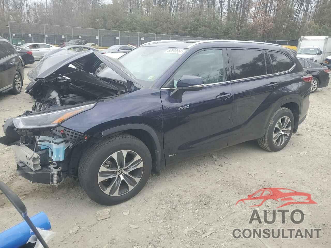 TOYOTA HIGHLANDER 2021 - 5TDGBRCHXMS063043