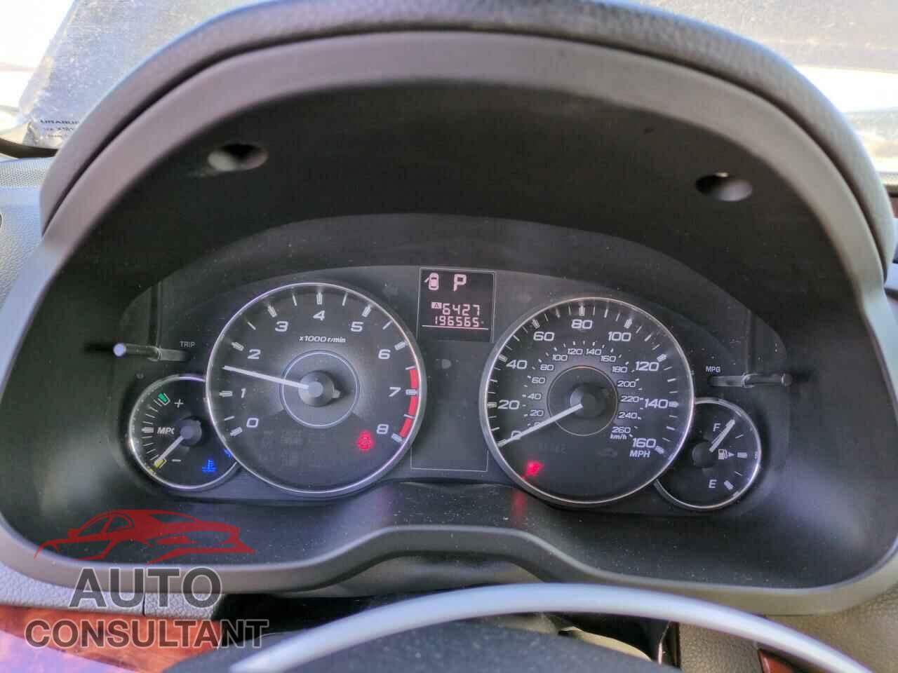 SUBARU OUTBACK 2011 - 4S4BRDKC3B2366518