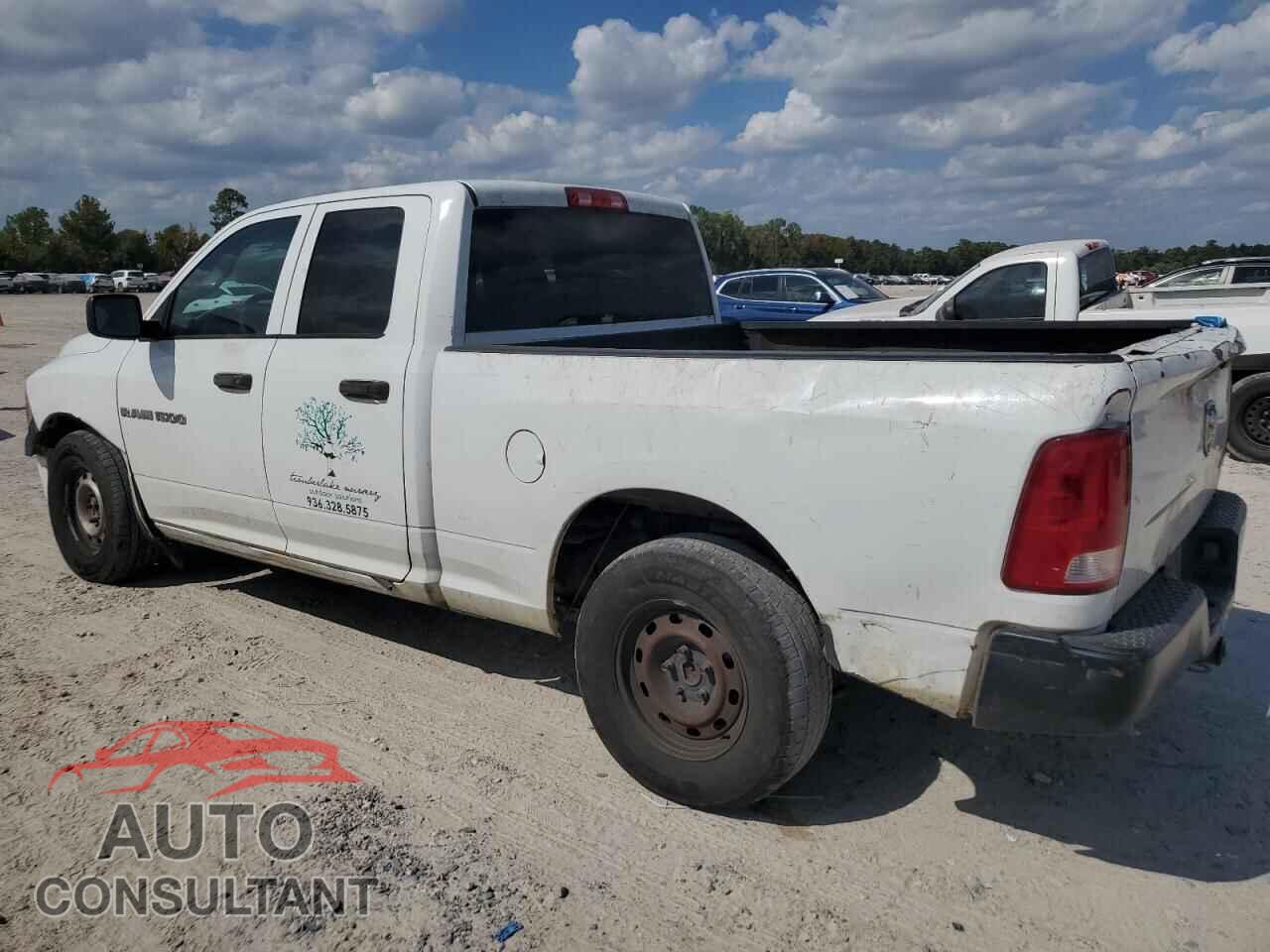 DODGE RAM 1500 2012 - 1C6RD6FP1CS166286