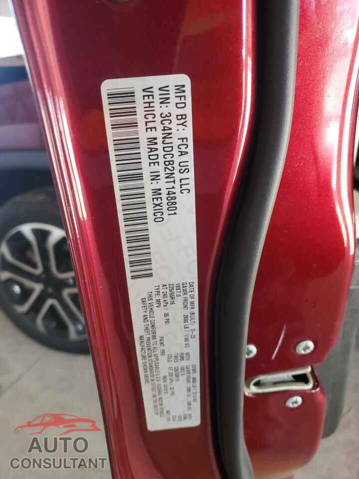 JEEP COMPASS 2022 - 3C4NJDCB2NT148801