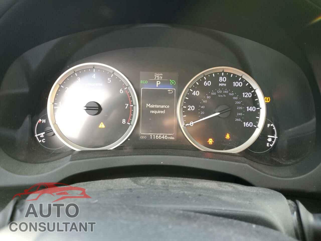 LEXUS IS 2016 - JTHBA1D23G5015756