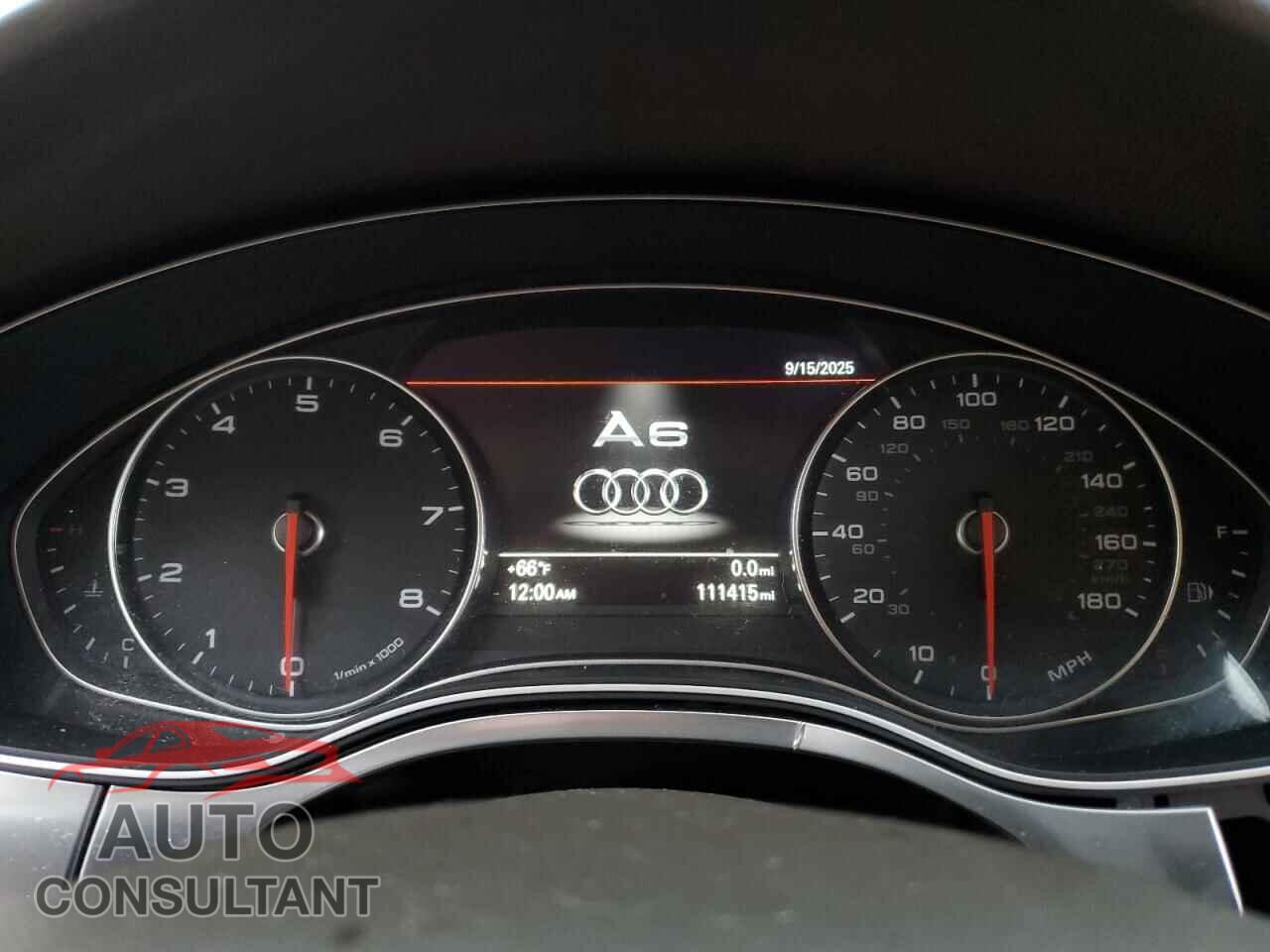 AUDI A6 2014 - WAUGFAFC2EN081305