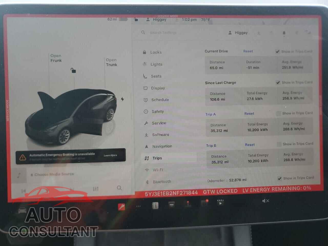 TESLA MODEL 3 2022 - 5YJ3E1EB2NF271844
