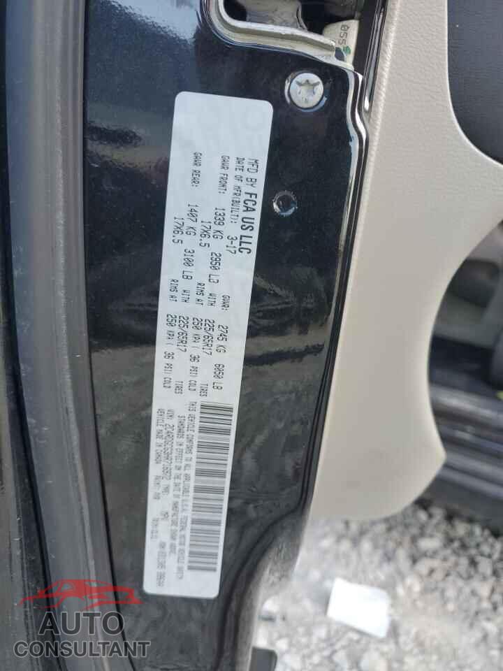 DODGE CARAVAN 2017 - 2C4RDGCG3HR716972