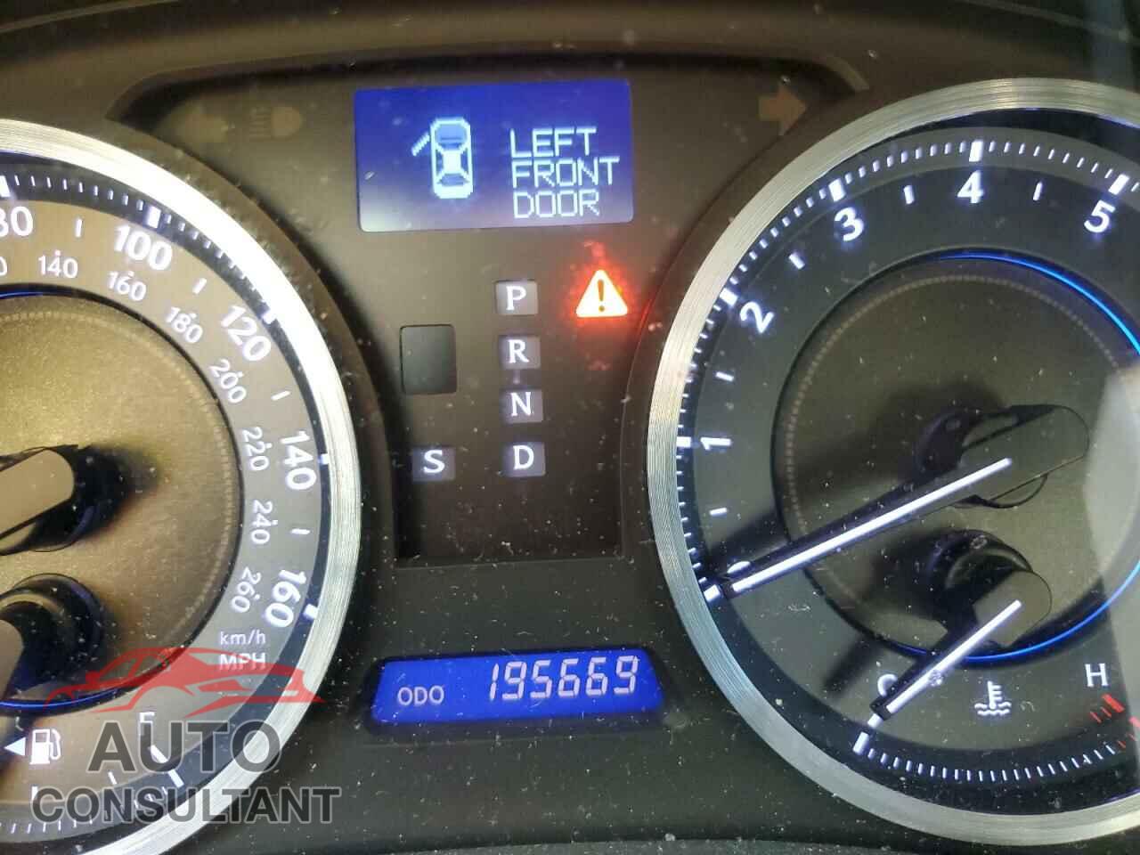 LEXUS IS 2012 - JTHBF5C26C5184643