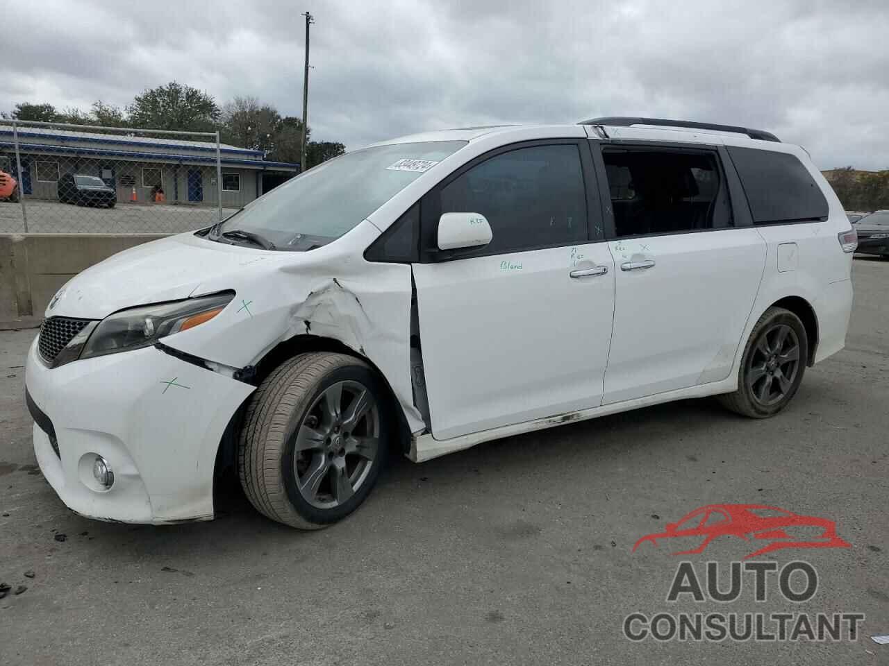 TOYOTA SIENNA 2017 - 5TDXZ3DC8HS866399