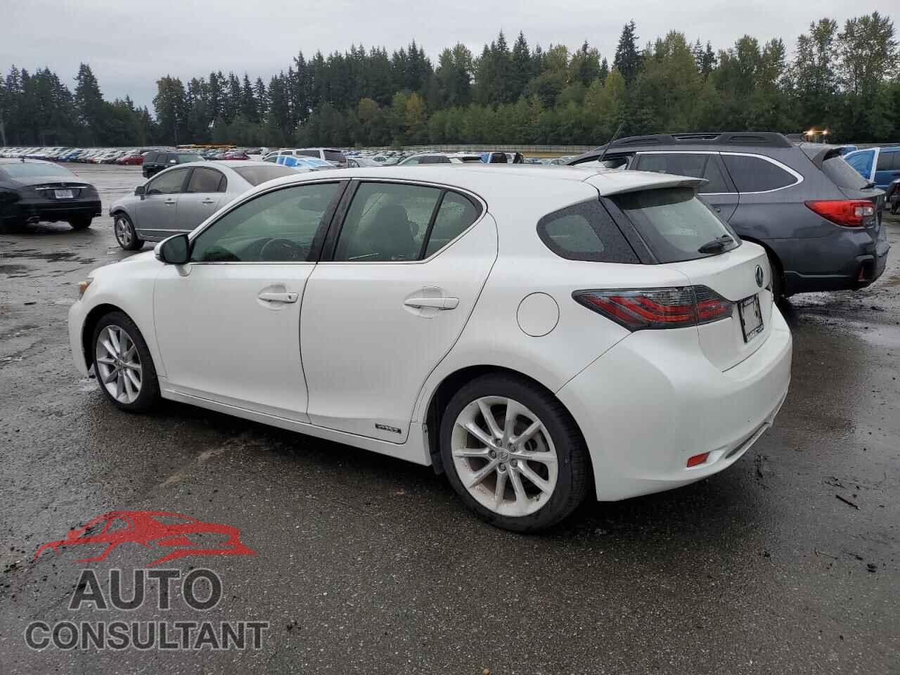 LEXUS CT 200 2012 - JTHKD5BH4C2070007