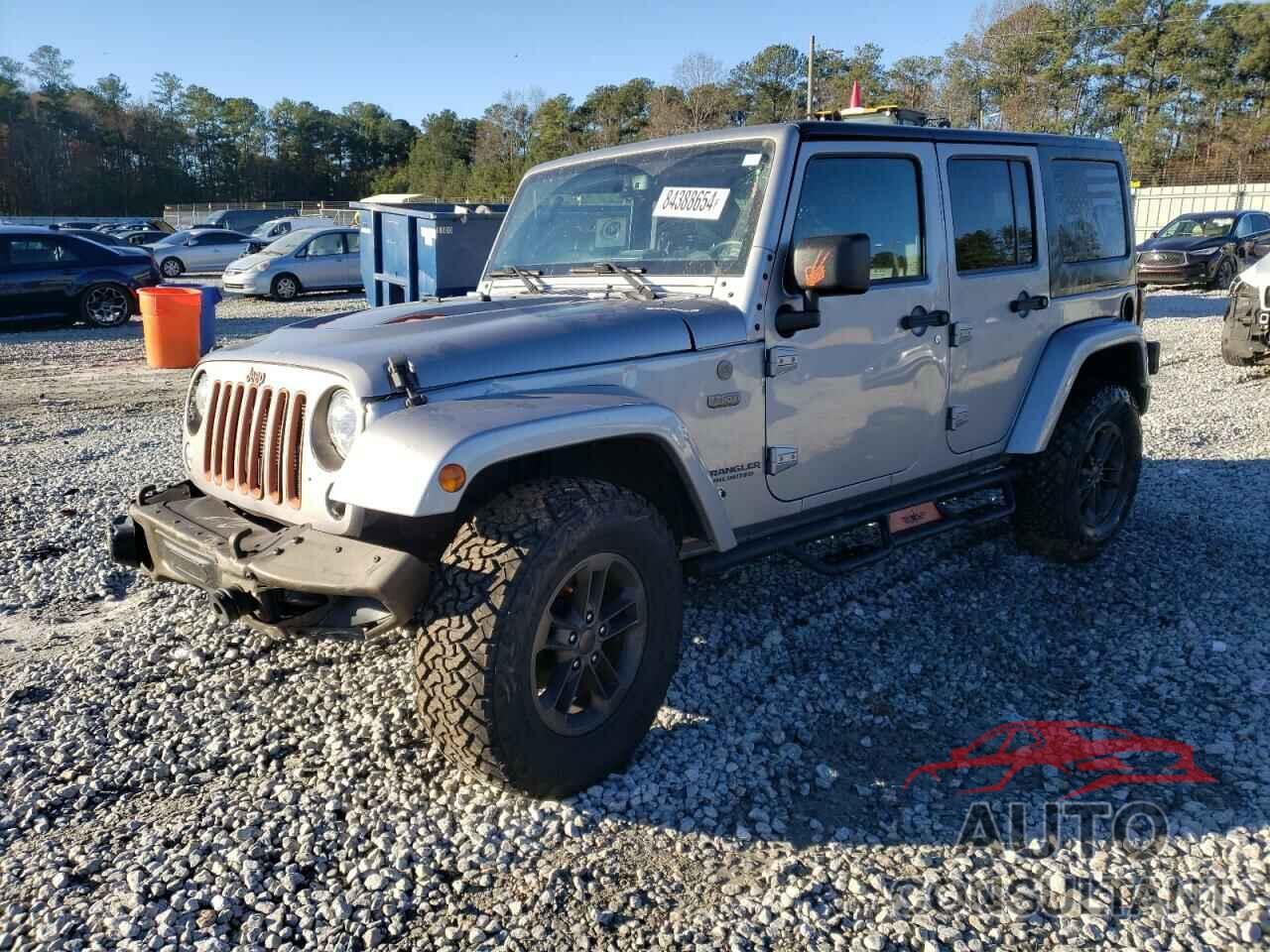 JEEP WRANGLER 2017 - 1C4BJWEG8HL505390