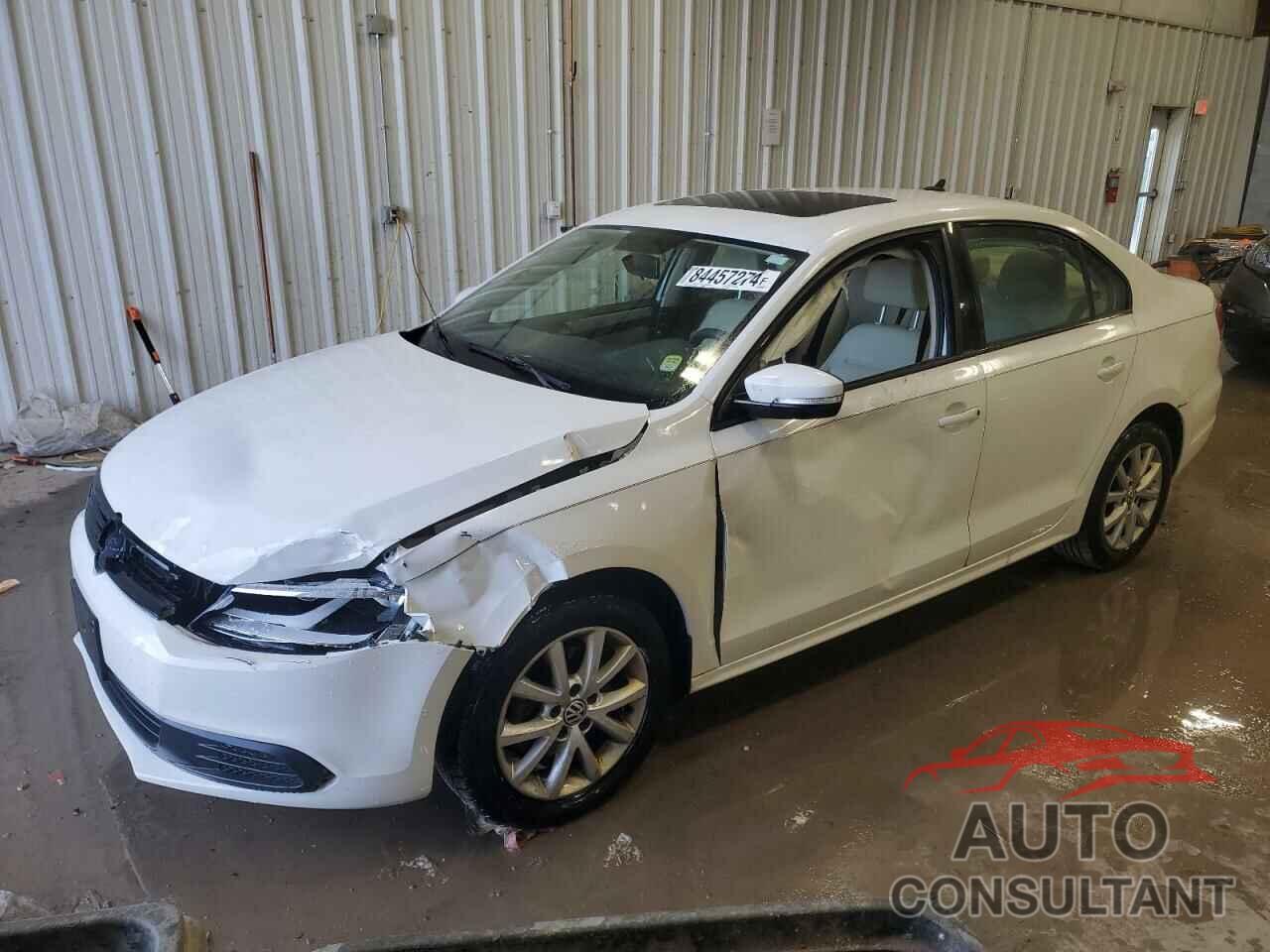 VOLKSWAGEN JETTA 2012 - 3VWDP7AJ9CM365451