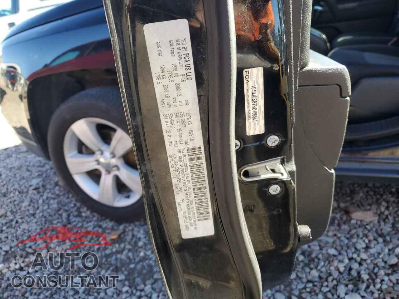 JEEP COMPASS 2017 - 1C4NJDBB7HD106541