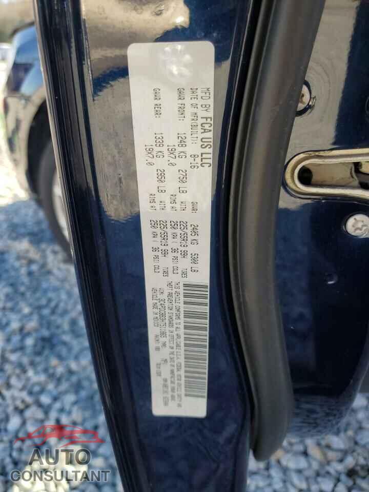 DODGE JOURNEY 2017 - 3C4PDCBB3HT511865