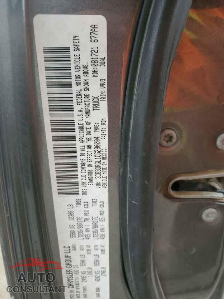 DODGE RAM 3500 2012 - 3C63DRGL1CG290004