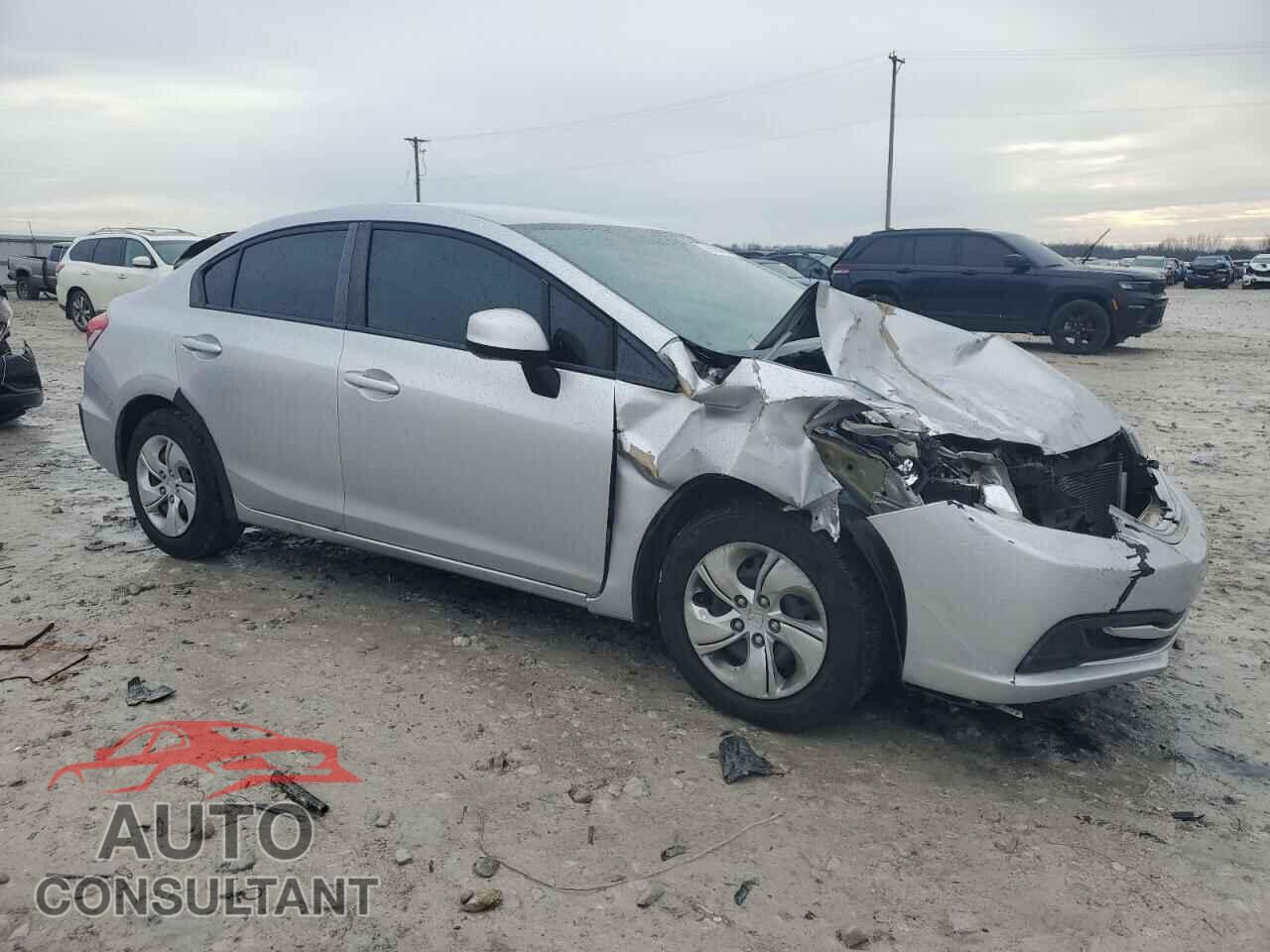 HONDA CIVIC 2013 - 2HGFB2F57DH594253