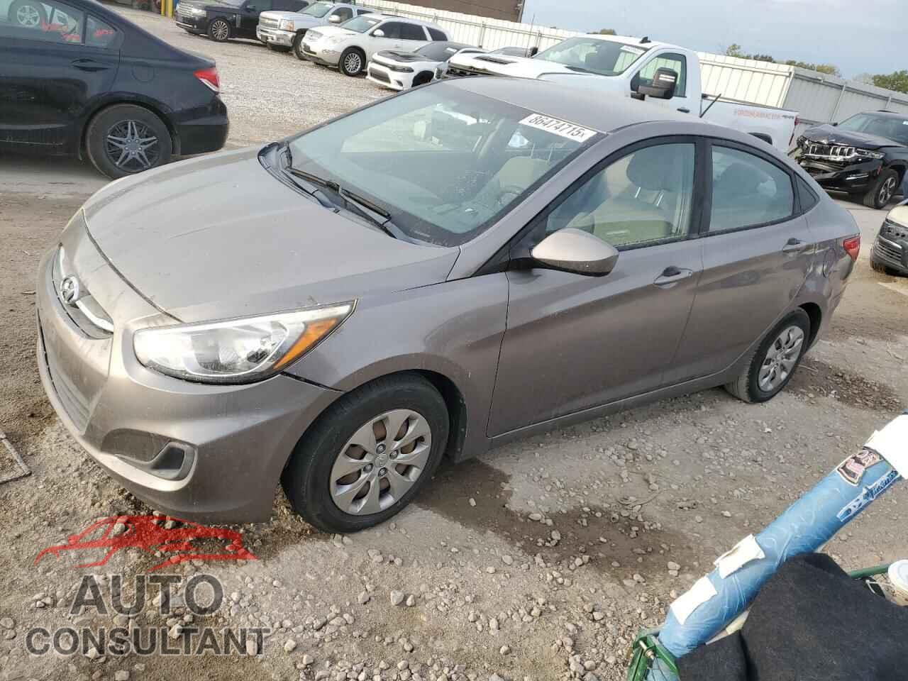 HYUNDAI ACCENT 2017 - KMHCT4AE4HU376738