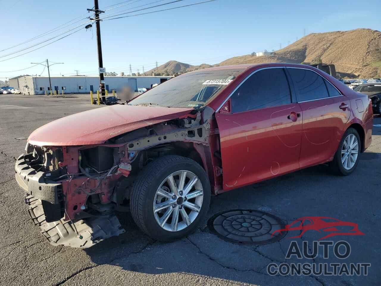 TOYOTA CAMRY 2012 - 4T1BK1FK5CU515263