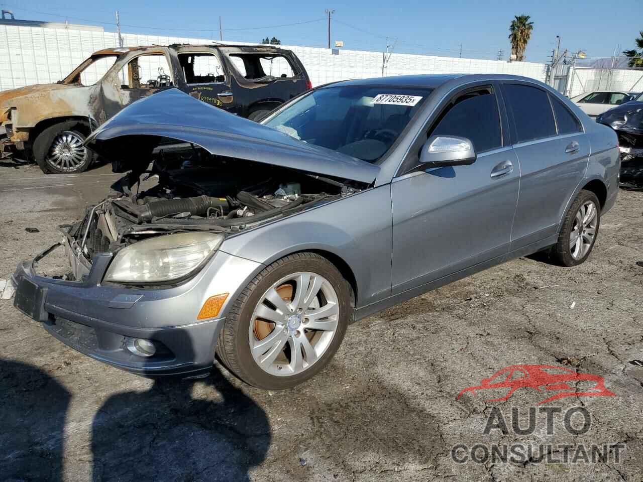 MERCEDES-BENZ C-CLASS 2009 - WDDGF54X09F336992