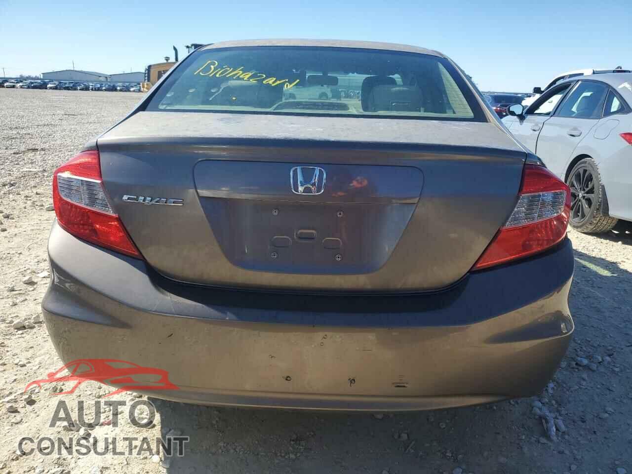 HONDA CIVIC 2012 - 2HGFB2F54CH594676