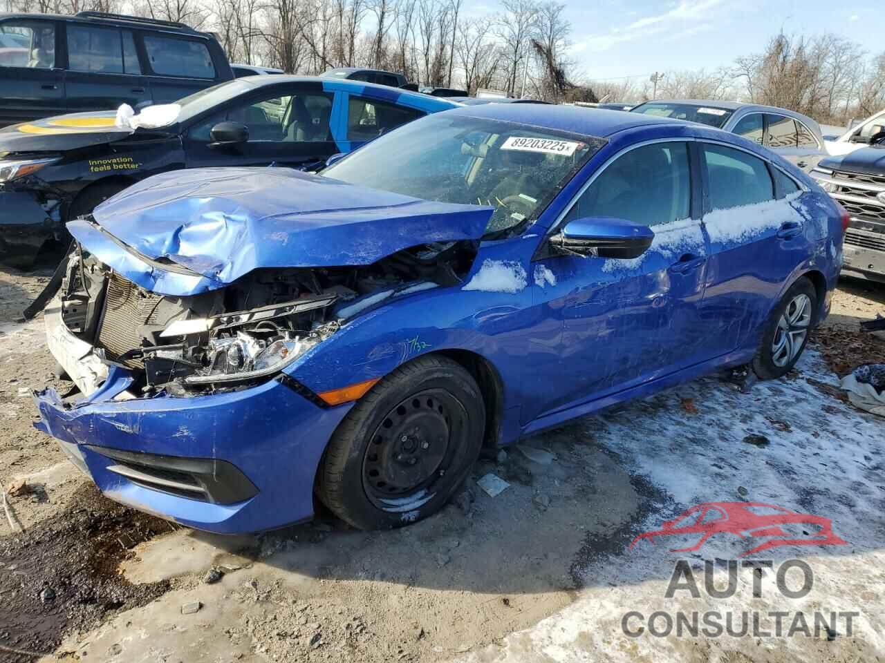 HONDA CIVIC 2018 - 19XFC2F52JE020288